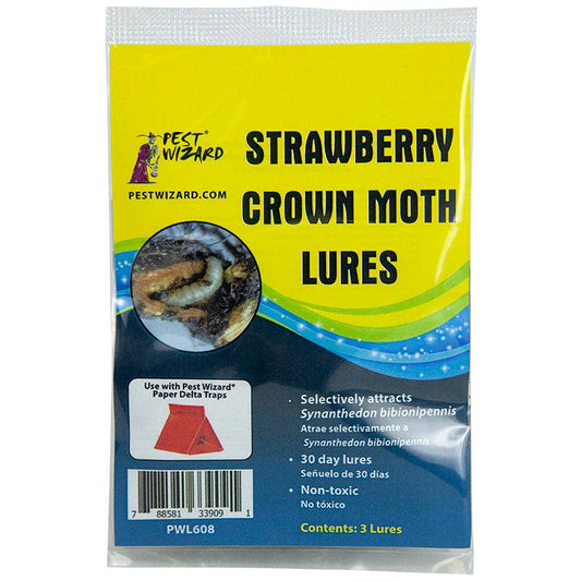 Pest Wizard Strawberry Crown Moth Lure 3-Pack Pest Wizard