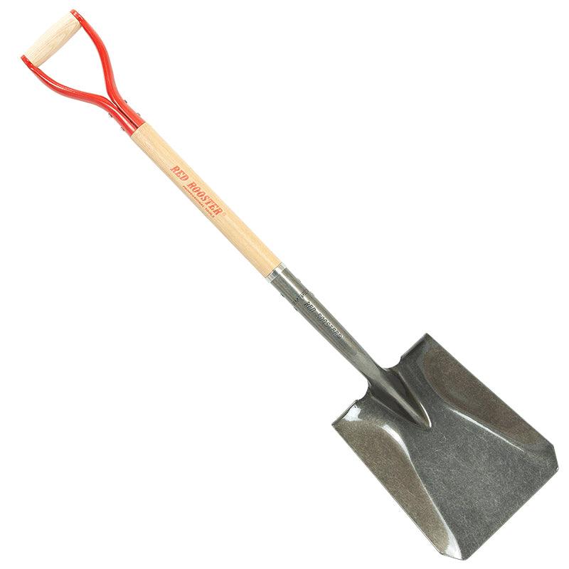 Red Rooster D-handle Spade Grow Organic