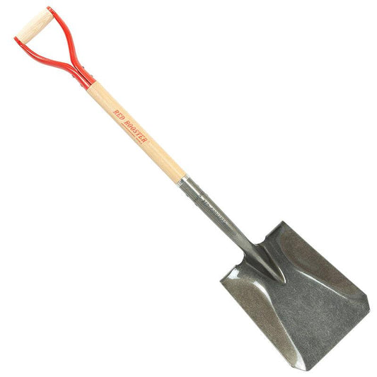 Red Rooster D-handle Spade Grow Organic