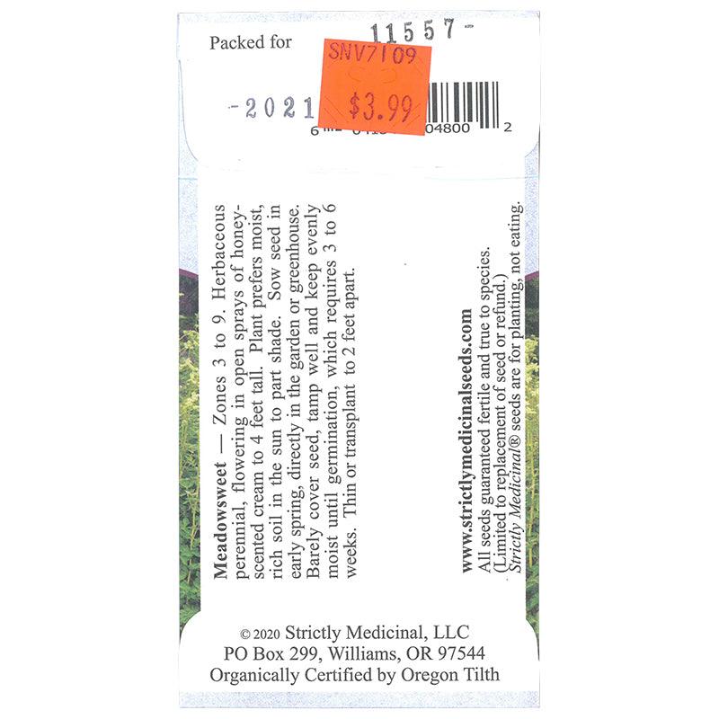 Meadowsweet Seeds (Organic) Strictly Medicinal