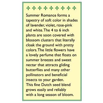 Summer Romance Alyssum Flower Seed Mix Renee's Garden