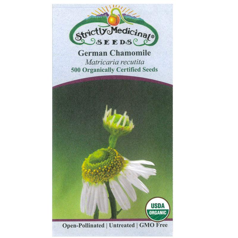chamomile seeds for planting Strictly Medicinal Organic German Chamomile