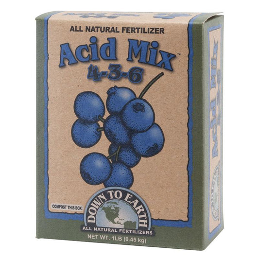Acid Mix 4-3-6 (1 lb Box) - Grow Organic Acid Mix 4-3-6 (1 lb Box) Fertilizer