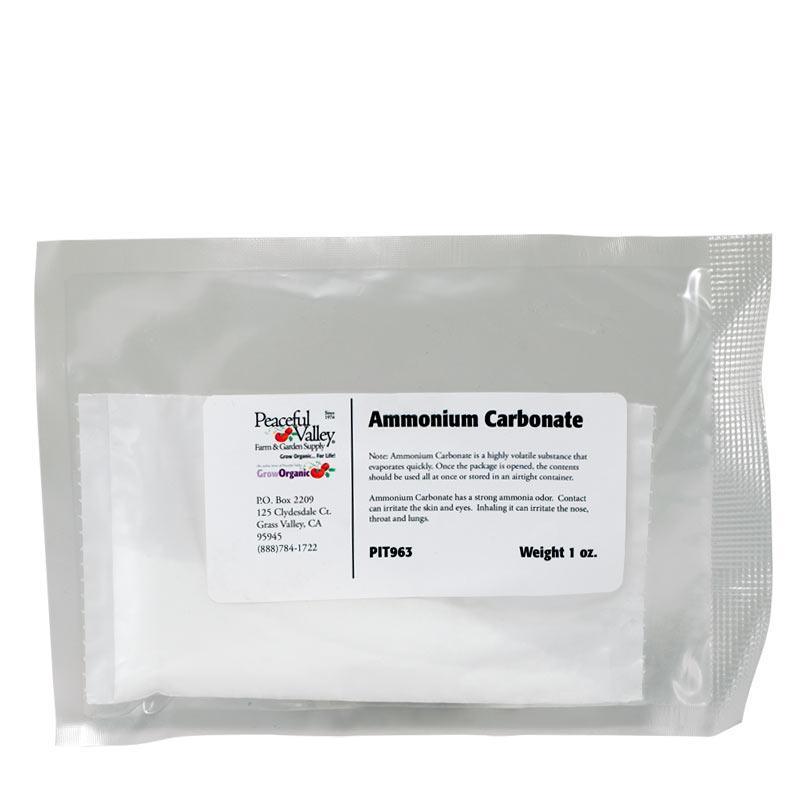 Ammonium Carbonate (1 oz.) Grow Organic