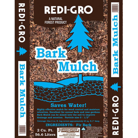 Redi-Gro Bark Mulch (2 Cu Ft) Grow Organic