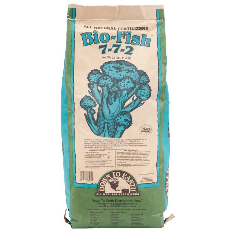 Bio-Fish All Purpose 7-7-2 Fertilizer (25 lb) Down to Earth