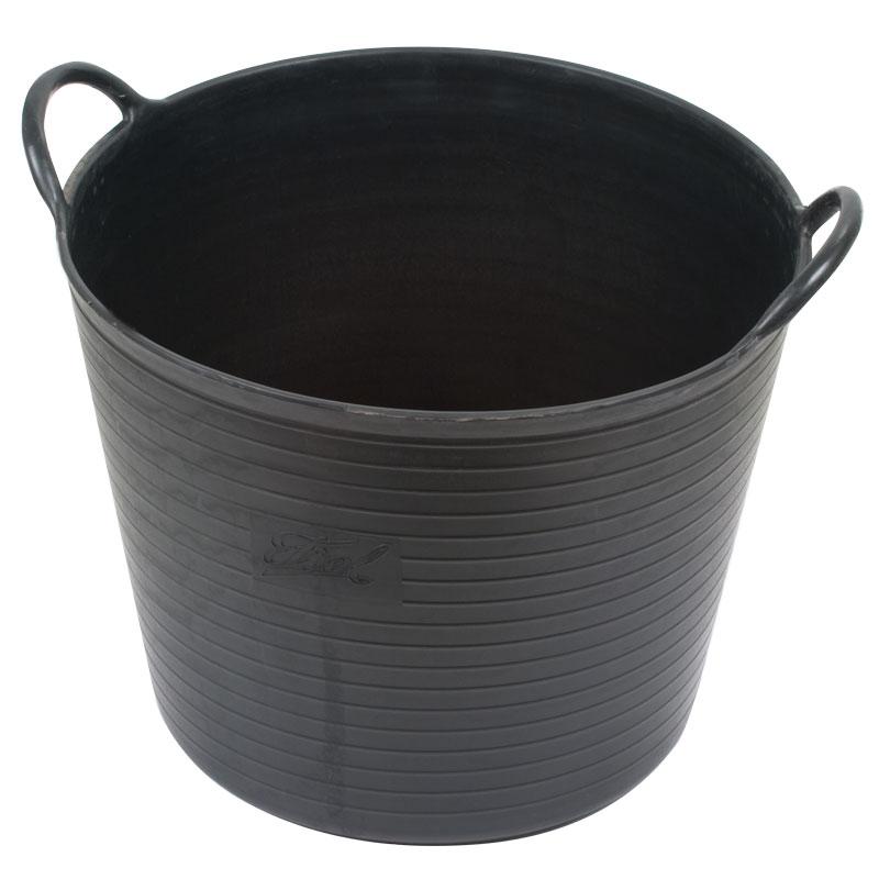 Black Recycled Garden Bucket - Small Size for sale