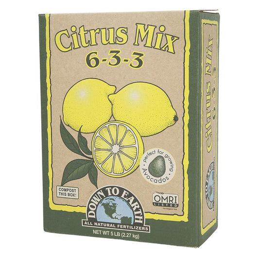 Citrus Mix Fertilizer 6-3-3 (5 lb) for Sale - Grow Organic Citrus Mix Fertilizer 6-3-3 (5 lb) Fertilizer