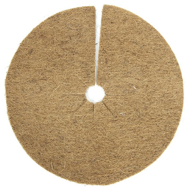 Coco Fiber Weed Mat - 18" Diameter Grow Organic