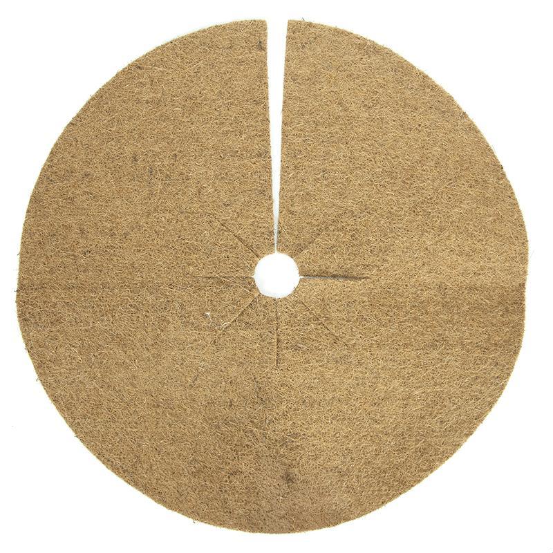 Coco Fiber Weed Mat - 30" Diameter - Grow Organic Coco Fiber Weed Mat - 30" Diameter Weed and Pest