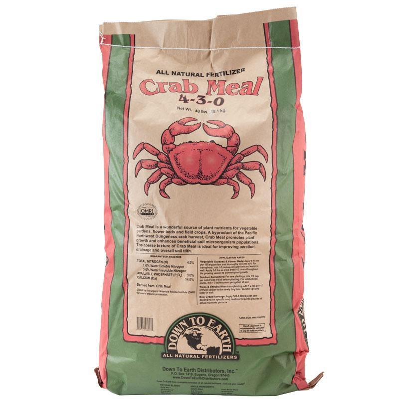 Crab Shell Meal 4-3-0 (40 lb) Down to Earth