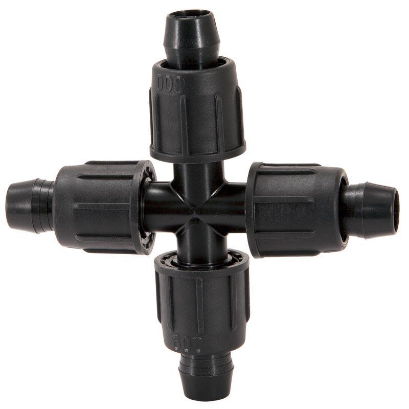 Direct Loc 1/2" 4 Way Connector Grow Organic