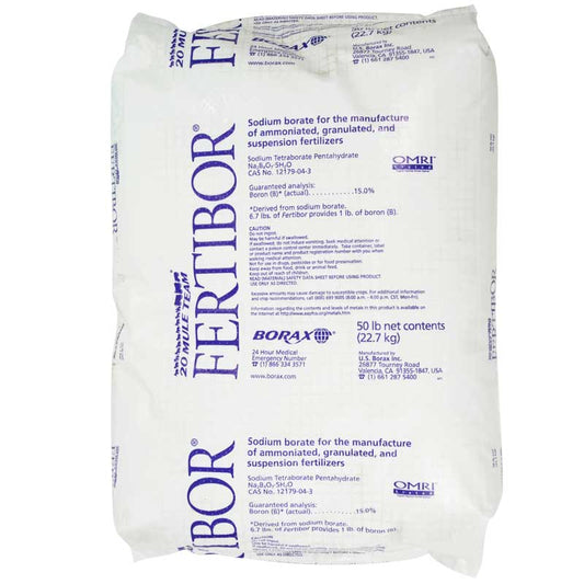 Fertibor Boron (50 Lb) - Grow Organic Fertibor Boron (50 lb) Fertilizer