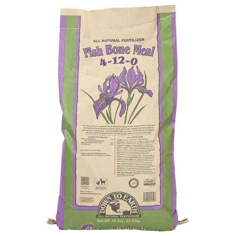 Fish Bone Meal 4-12-0 (50 lb) Down to Earth