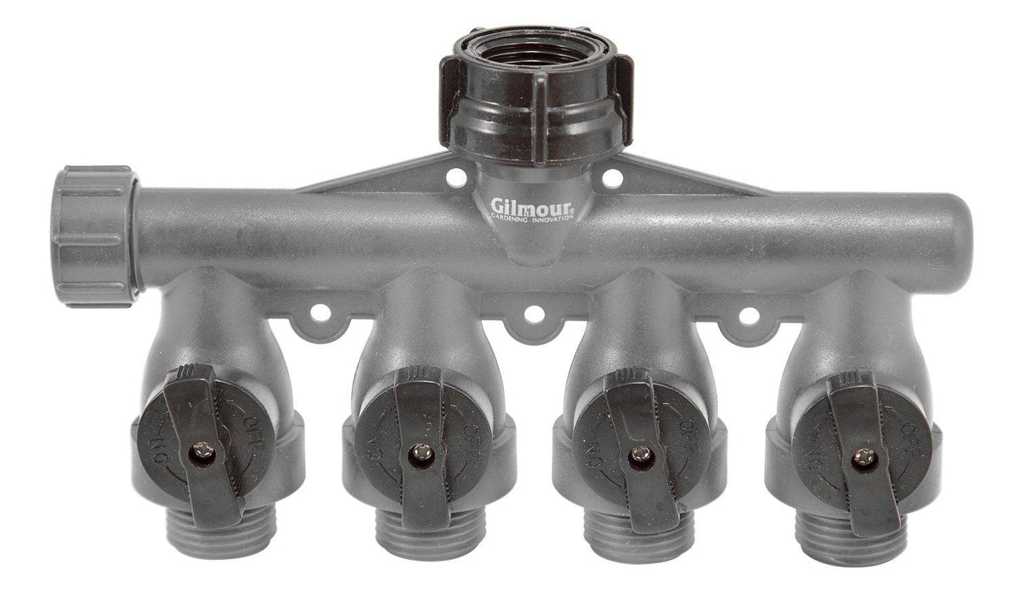 Gilmour 4-Way Hose Connector Plastic Gilmour