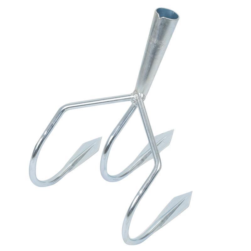 Glaser Three-Tine Cultivator Head Glaser