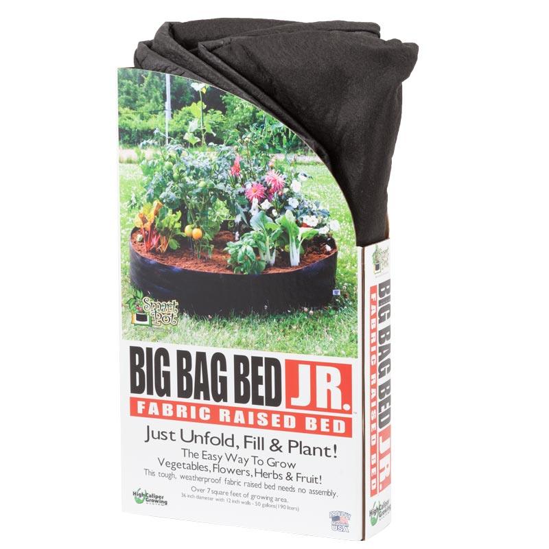 Smart Pot Big Bag Bed Junior - Black (50 Gal) SmartPot