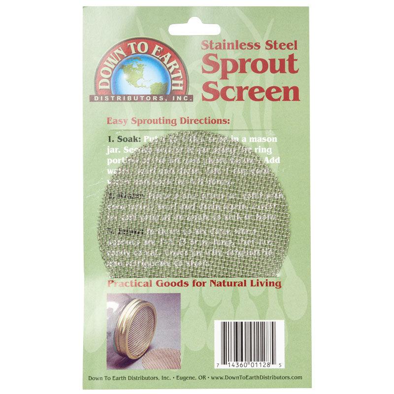 Sprouting Screen, Stainless Steel Grow Organic