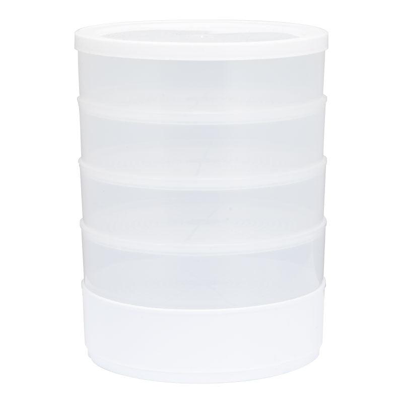 Kitchen Crop Round 4-Tray Seed Sprouting Kit Grow Organic