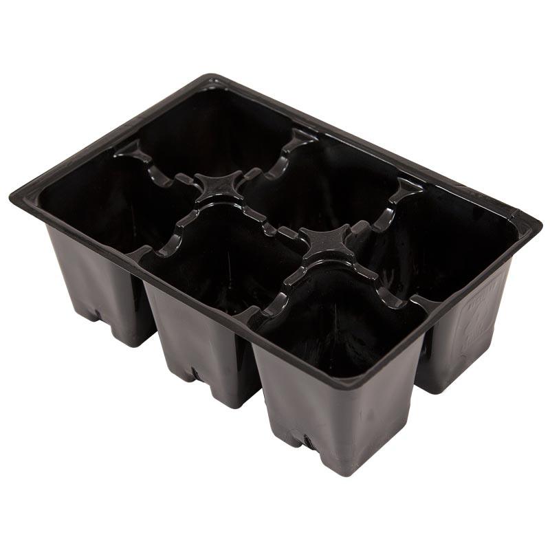 X-Jumbo 6-Pack Planting Containers - Recycled (Sheet of 6) Grow Organic