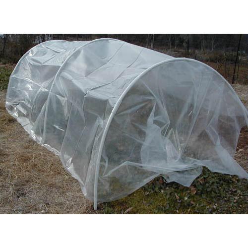 Greenhouse Plastic Film Clear Polyethylene Cover UV Resistant, 12 ft Wide x 25 ft Long