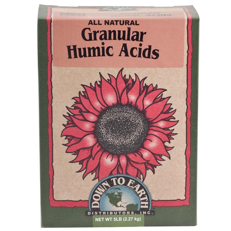 Humic Acids, Granular (5 Lb Box) - Grow Organic Humic Acids, Granular (5 lb Box) Fertilizer