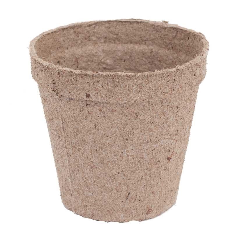 planting with peat pots Jiffy Peat Round Pots - 3"