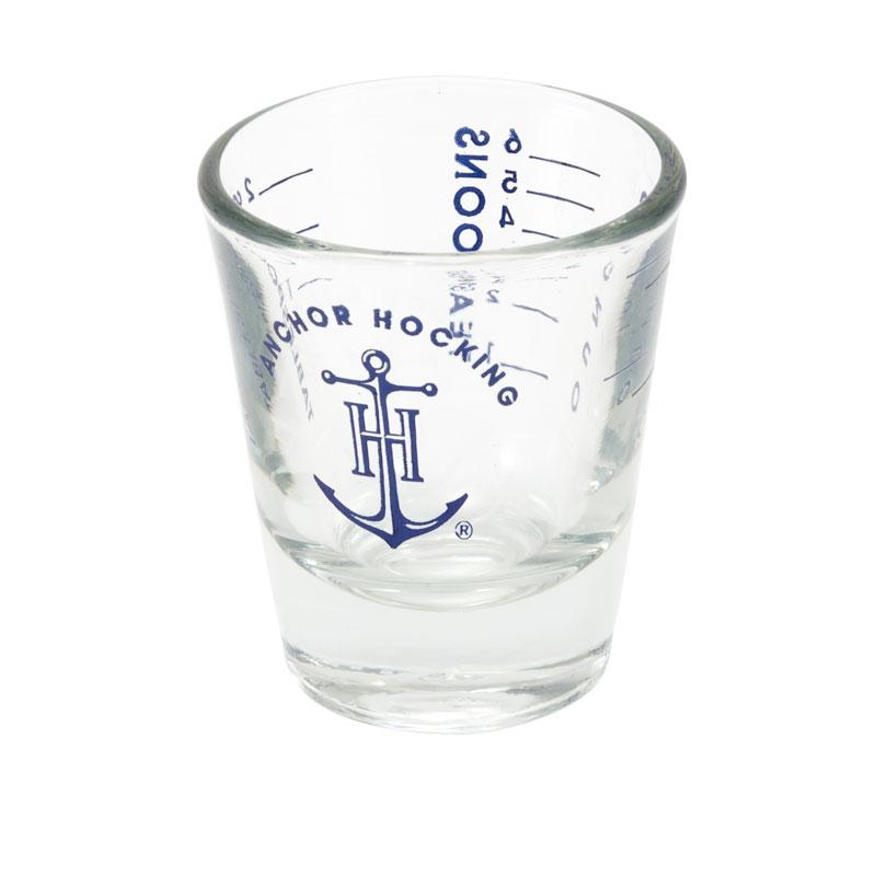 Glass Measure Cup Single- 1 ounce - Root Grow Bloom