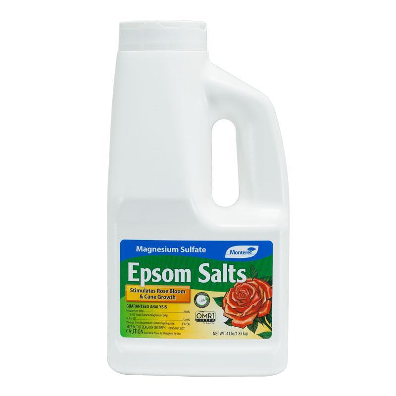 epsom salt garden spray Monterey Epsom Salts (4 lb)