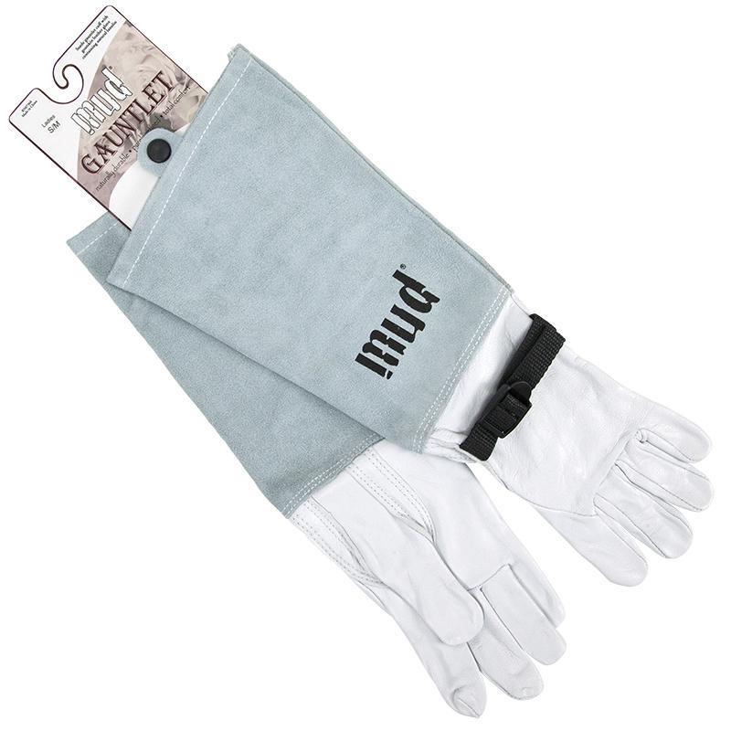 Mud Women's Rose Gardening Gloves-Guantlet (Small/Medium) Grow Organic