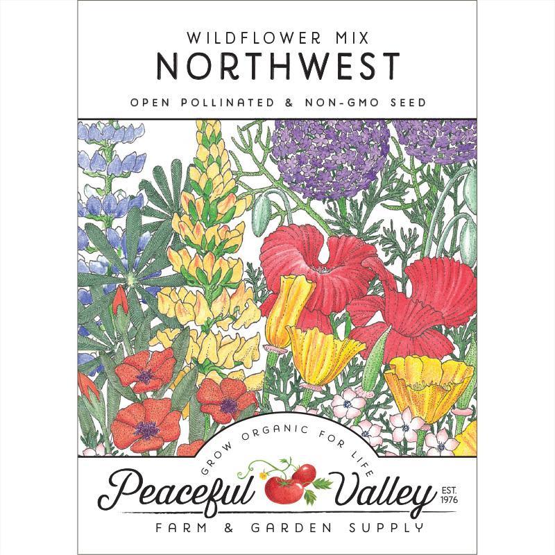 Northwest Wildflower Mix (pack) Peaceful Valley