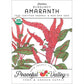 Burgundy Amaranth Seeds (Organic) - Grow Organic Burgundy Amaranth Seeds (Organic) Vegetable Seeds
