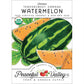 Tendersweet Orange Watermelon Seeds (Organic) - Grow Organic Tendersweet Orange Watermelon Seeds (Organic) Vegetable Seeds