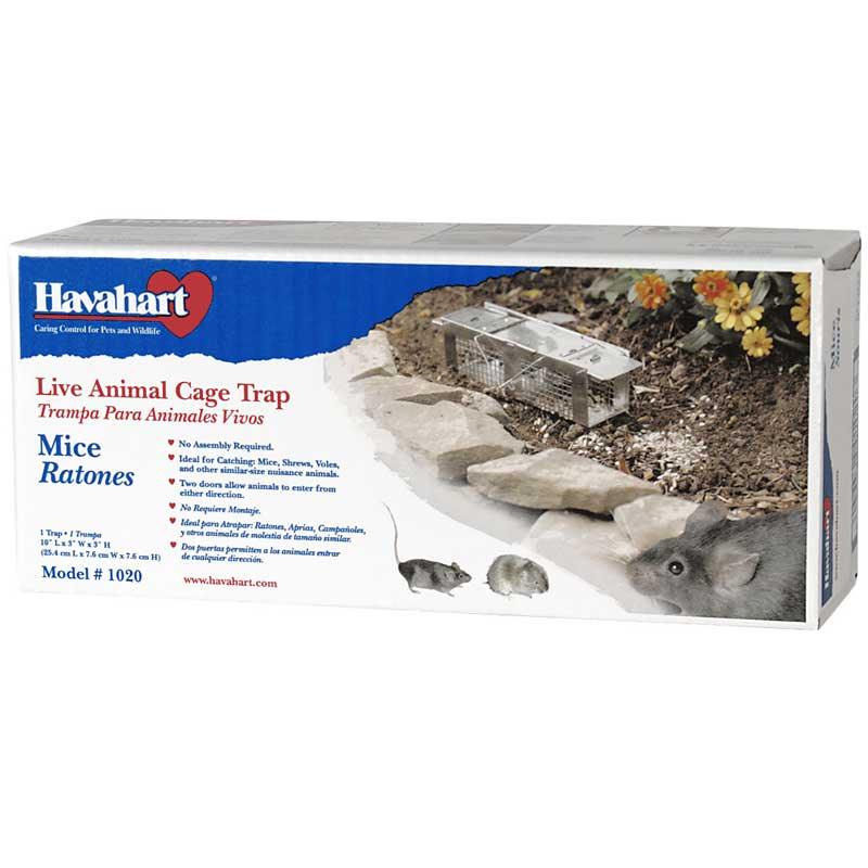 Havahart Trap - Model 0 (10"x3"x3") - For Mice, Rats, Voles and Shrews Havahart