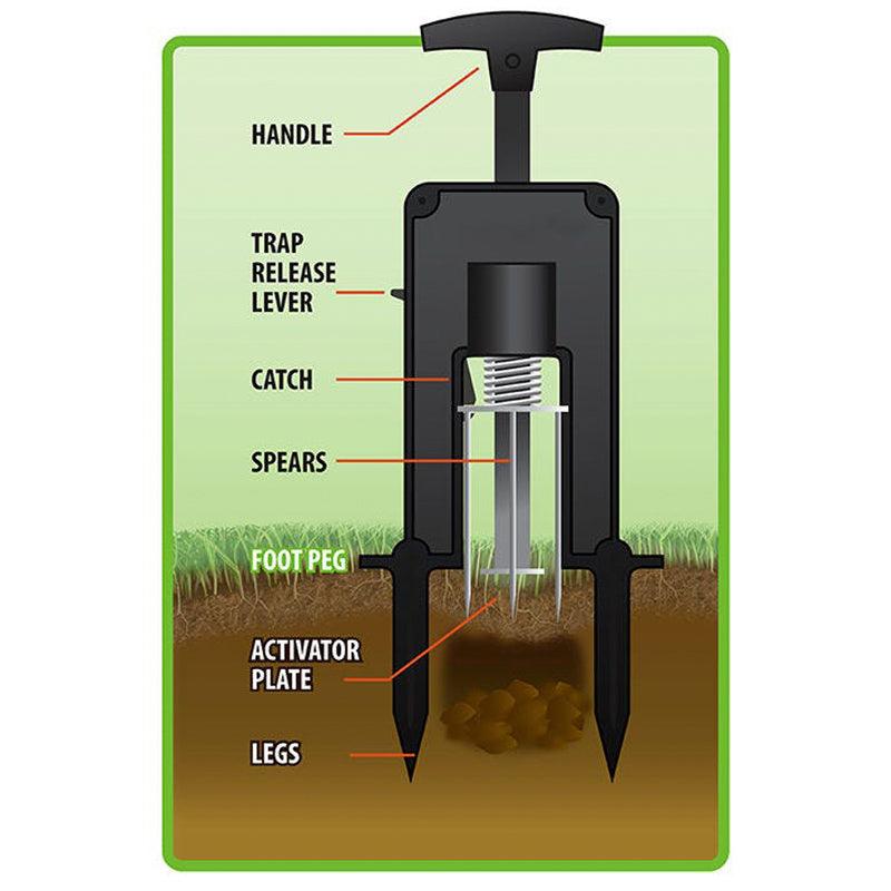 Victor Deadset Mole Trap Grow Organic