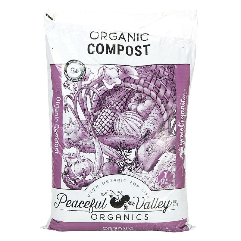 Peaceful Valley Organic Compost (1 Cu Ft) Peaceful Valley