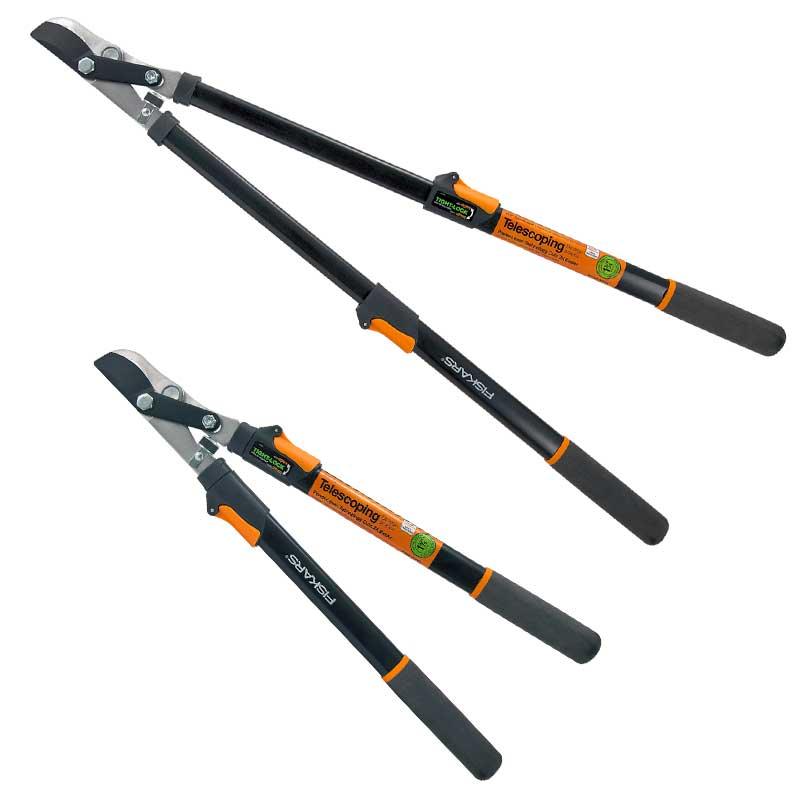 Fiskars Power-Lever Extendable Lopper 25" - Grow Organic Fiskars Power-Lever Extendable Lopper 25" Quality Tools