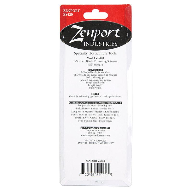 Zenport Curved Blade Snips Grow Organic