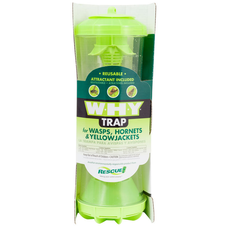 Reusable W-H-Y Trap with Attractant - Grow Organic Reusable W-H-Y Trap with Attractant Weed and Pest