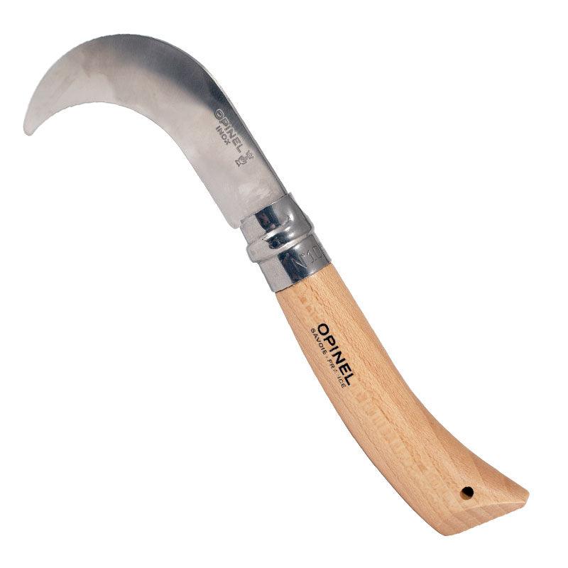 Opinel Folding Pruning/Harvest Knife Stainless Steel No. 10 Opinel