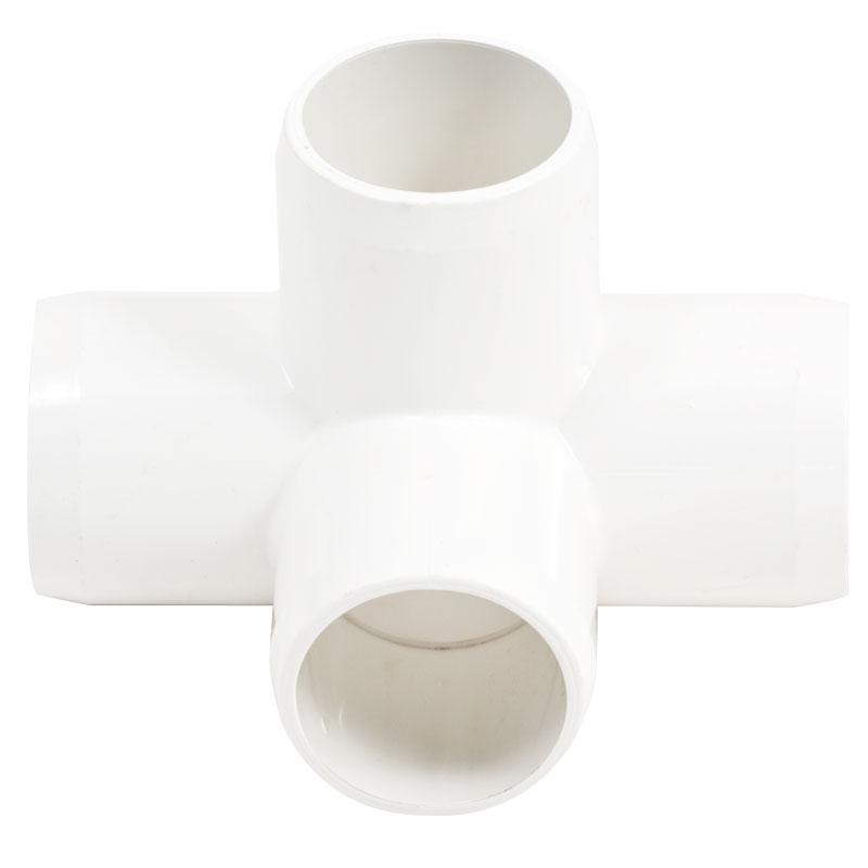 PVC Snap Fitting - 4 Way (3/4") Grow Organic