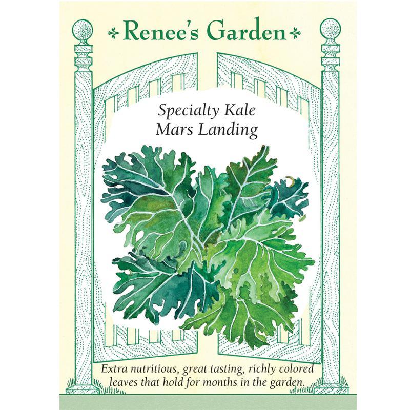 Renee's Garden Kale Mars Landing - Grow Organic Renee's Garden Kale Mars Landing Vegetable Seeds