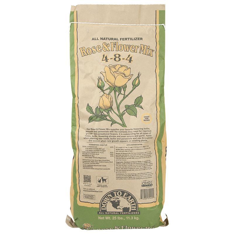 Rose and Flower Mix 4-8-4 (25 lb Bag) Down to Earth