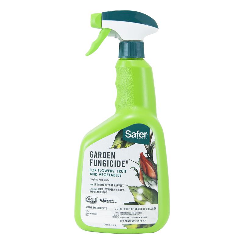 Safer Garden Fungicide (32 Oz Spray) - Grow Organic Safer Garden Fungicide (32 Oz Spray) Weed and Pest