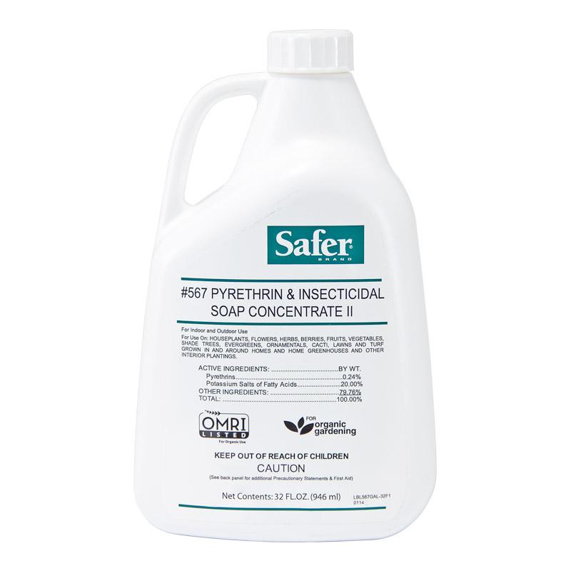 Safer Pyrethrin Insect Killer Concentrate 32oz Safer Pyrethrin Insect Killer Concentrate 32oz Weed and Pest