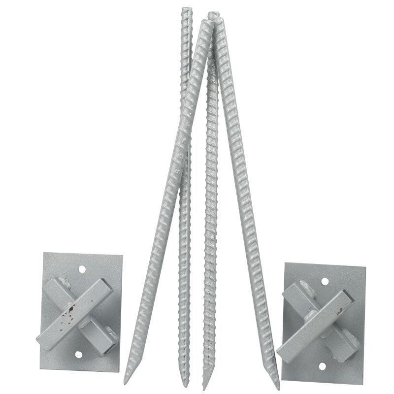 Anchor Kit - Redwood Greenhouse - Pack of 2 PV Drop Ship
