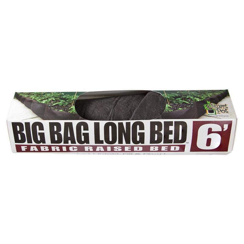 Smart Pot Big Bag Long Bed 6' Black SmartPot