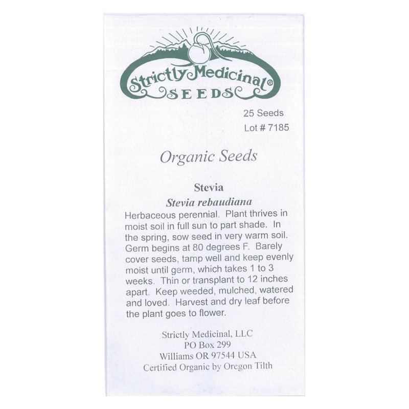Stevia Seeds (Organic) Strictly Medicinal
