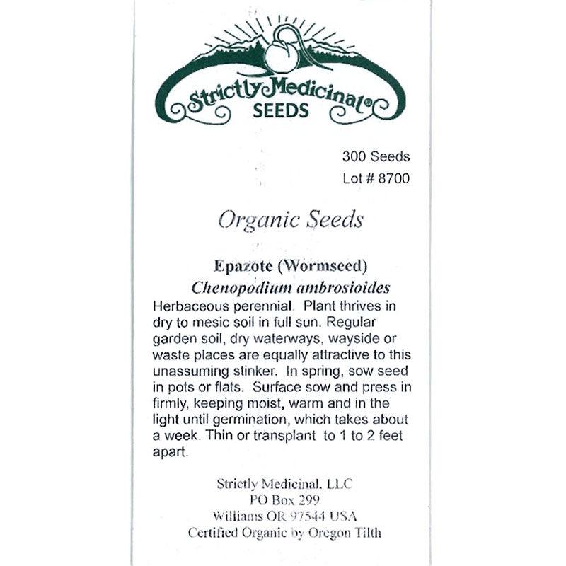 Epazote Seeds (Organic) Strictly Medicinal