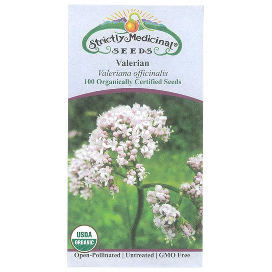 Strictly Medicinal Organic Valerian - Grow Organic Strictly Medicinal Organic Valerian Herb Seeds